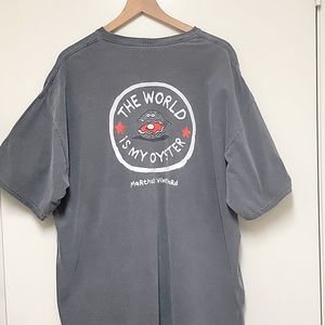 Comfort Colors  | Martha's Vinyard The World Is Your Oyster T Shirt